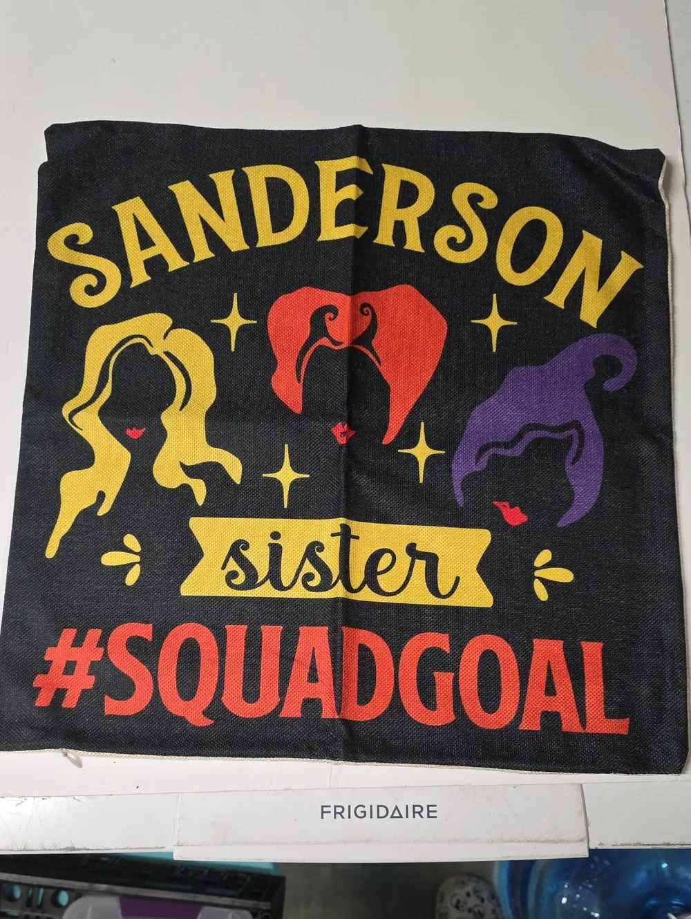 Set of 4 Hocus Pocus Pillow Covers 18x18 Inches.